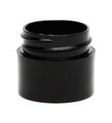 1/4oz 33mm Thick Wall Black Polypropylene 1/4-33-TW2-BPP